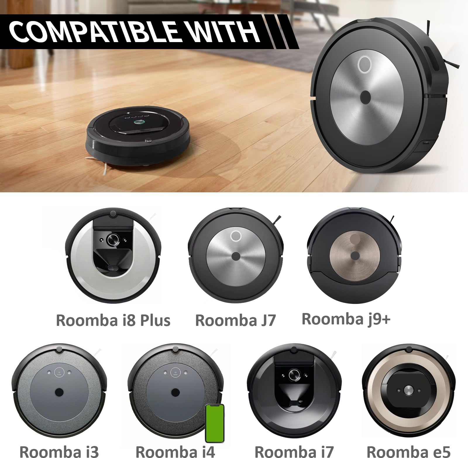 ABL-F Robot Aspirador Batería para iRobot Roomba i3 i3+ 3150 3158